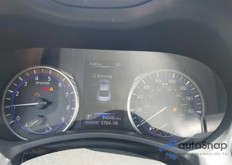 2018 Infiniti Q60 3.0T Luxe from USA, damaged, VIN JN1EV7EL0JM390596